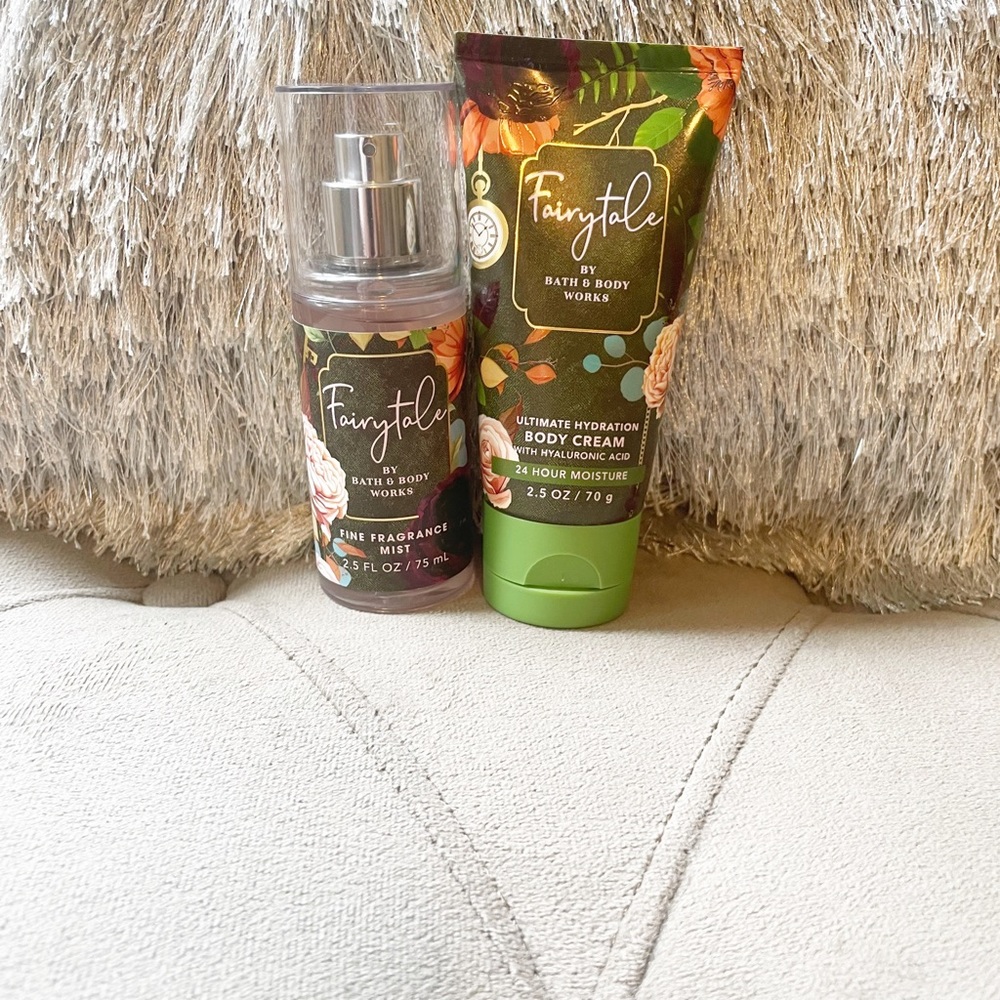 Bath and Body Works Fairytale set
